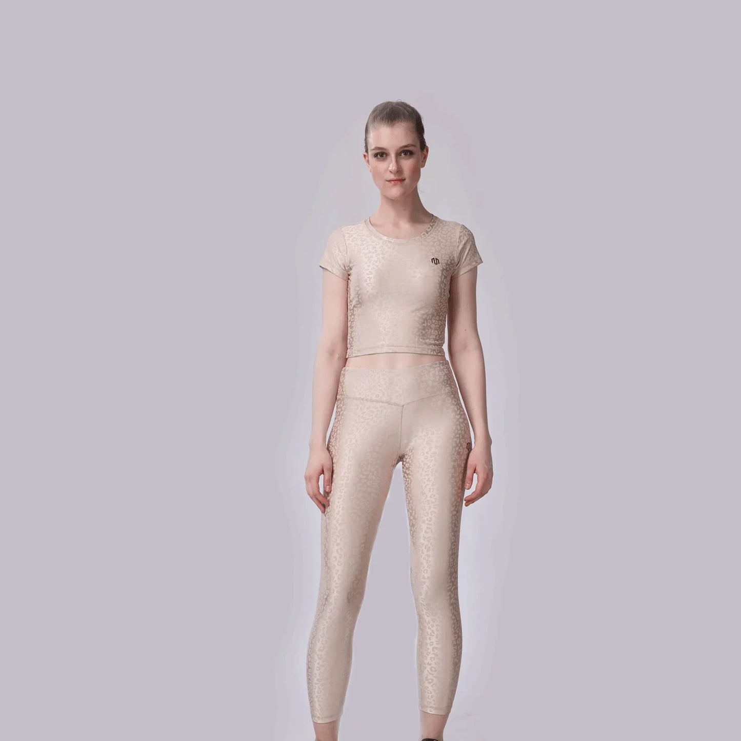 Dynamic Leopard Anti-Moisture Special Edition Crop Top & Tighty