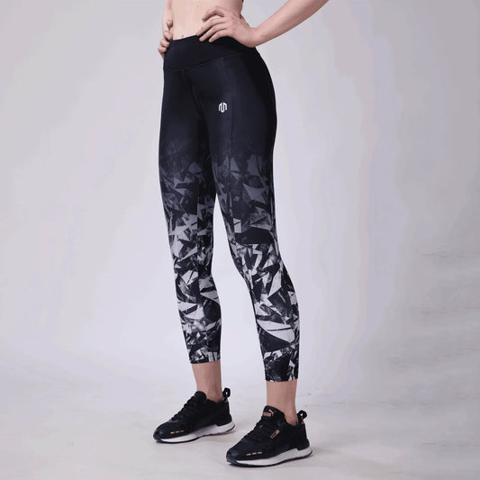 Girls Ombre Textured Leggings