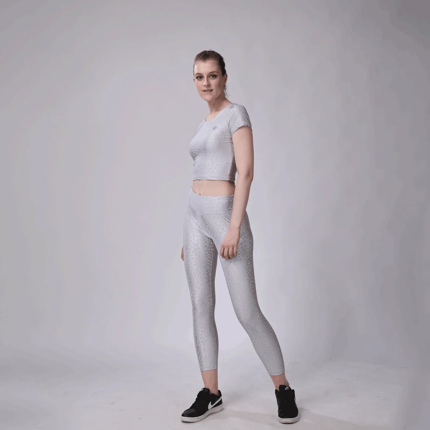 Dynamic Leopard Anti-Moisture Special Edition Crop Top & Tighty