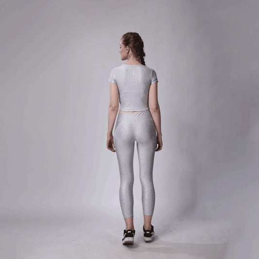 Dynamic Leopard Anti-Moisture Special Edition Crop Top & Tighty