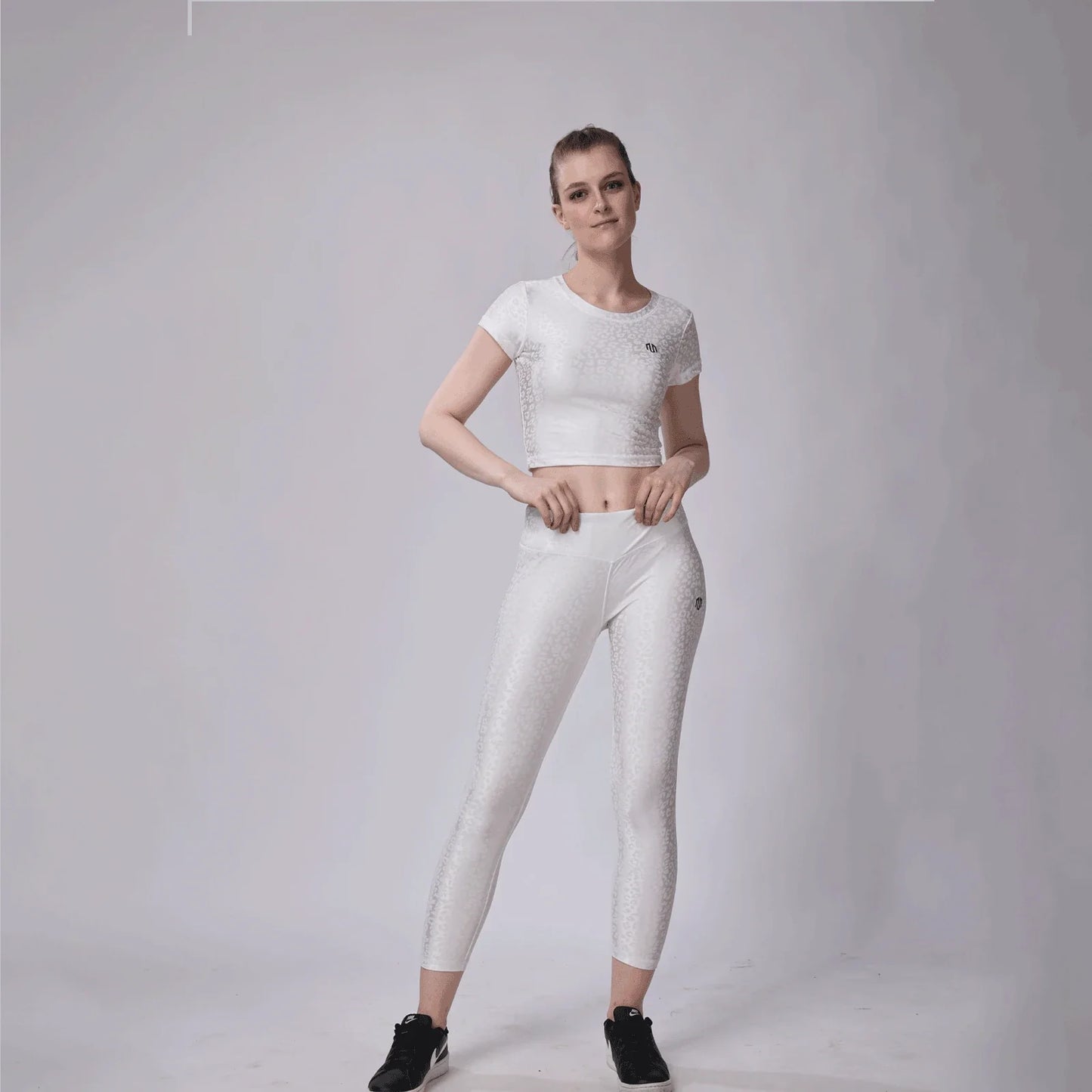 Dynamic Leopard Anti-Moisture Special Edition Crop Top & Tighty