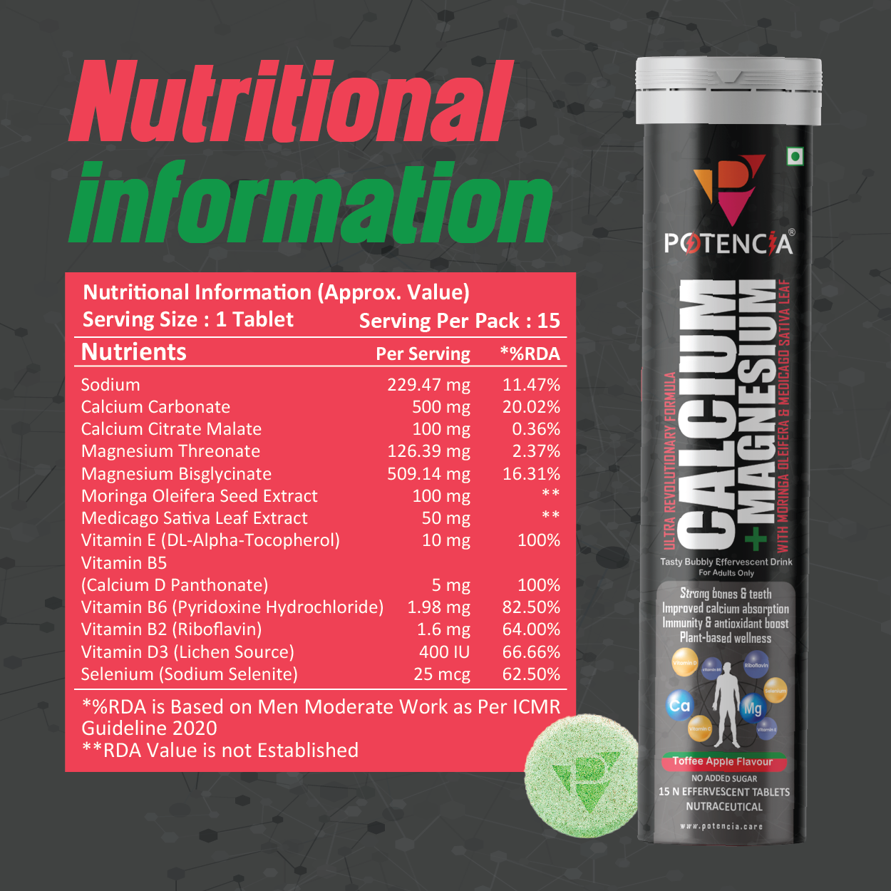 Calcium + Magnesium