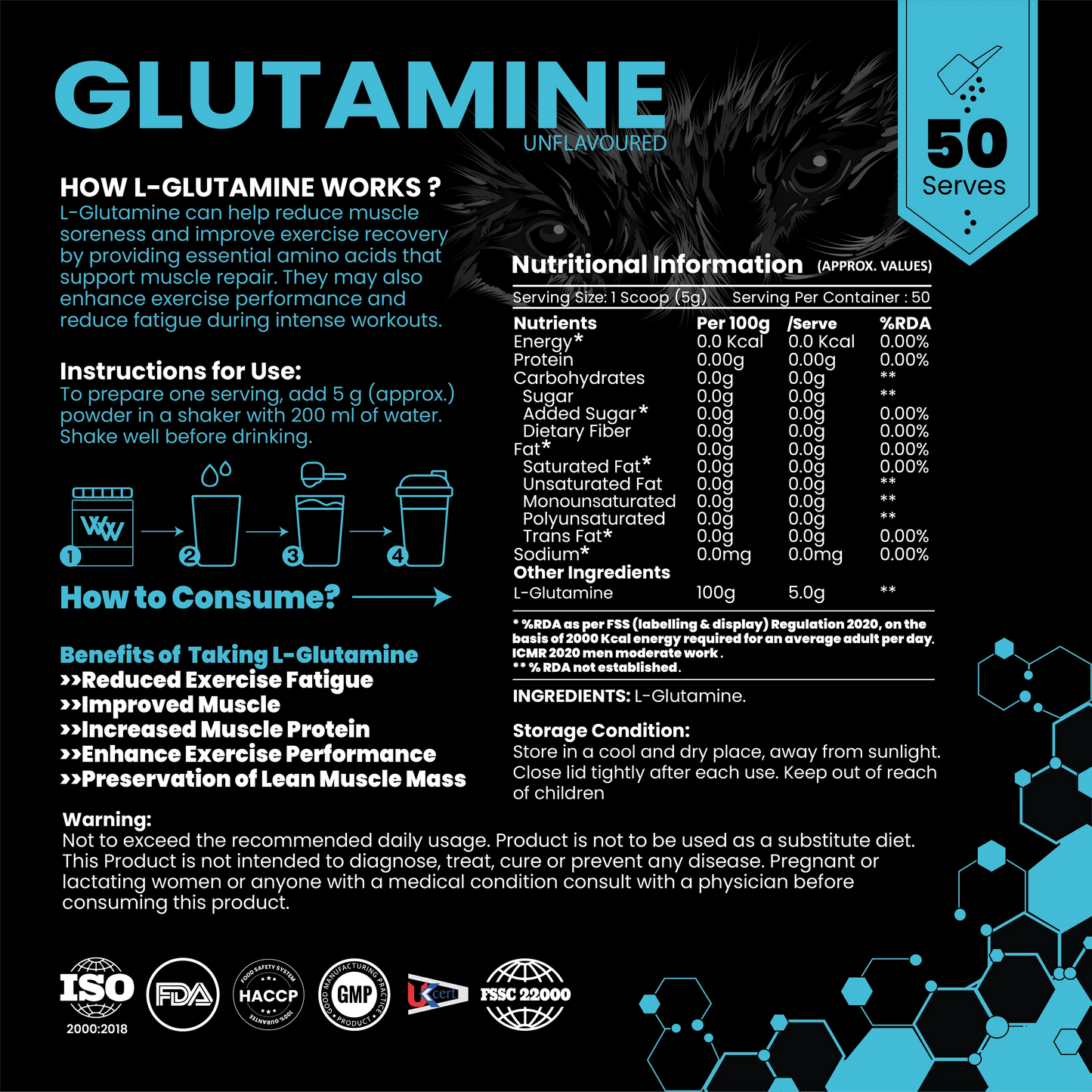 Pure Glutamine