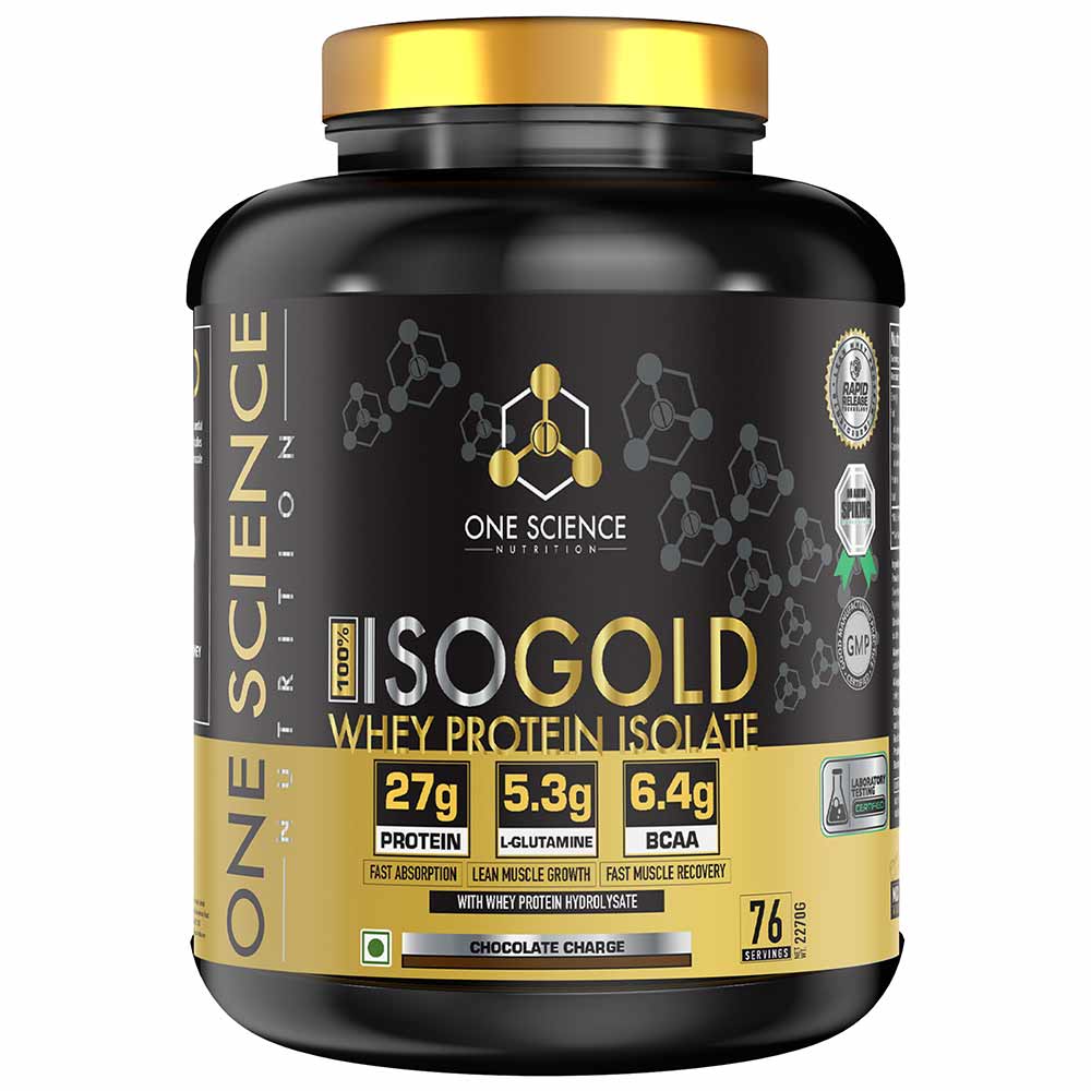 One Science 100% Iso Gold Whey Protein Isolate, 2.27 kg (5 lb)