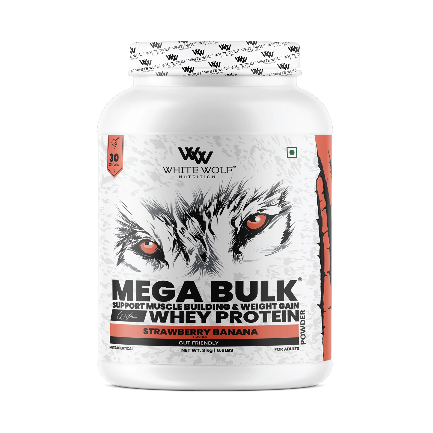 Mega Bulk Mass Gainer With Whey Protein