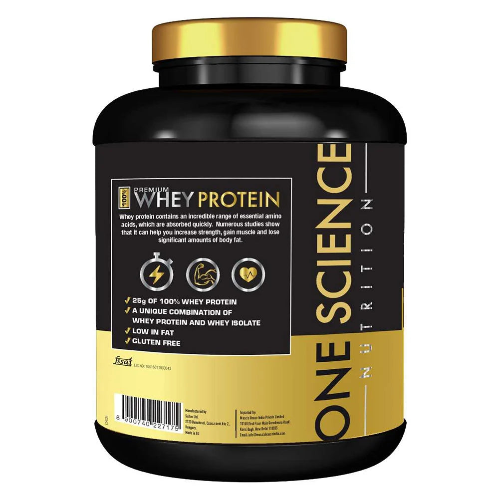 One Science 100% Premium Whey Protein, 2.27 kg (5 lb)