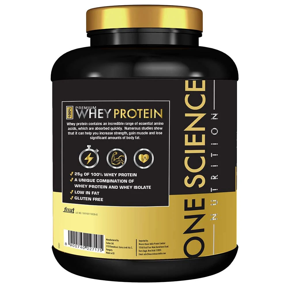 One Science 100% Premium Whey Protein, 2.27 kg (5 lb)