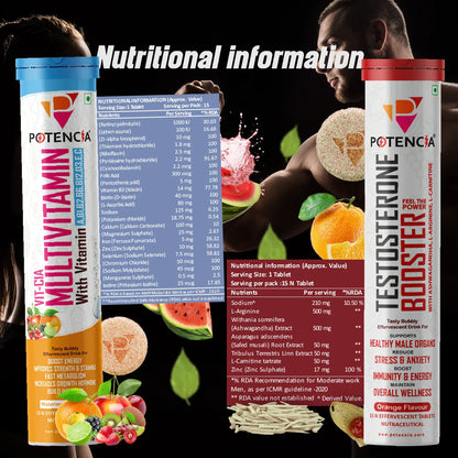 Testosterone Booster+Multivitamin Combo