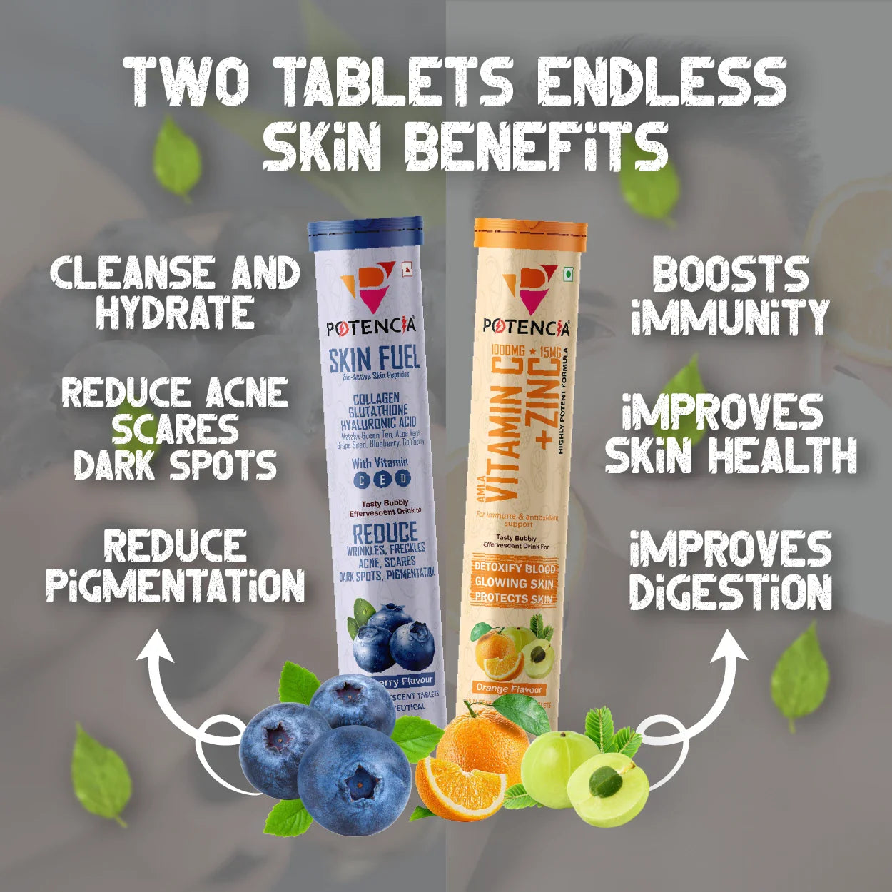 Vitamin C + Skin Fuel Combo