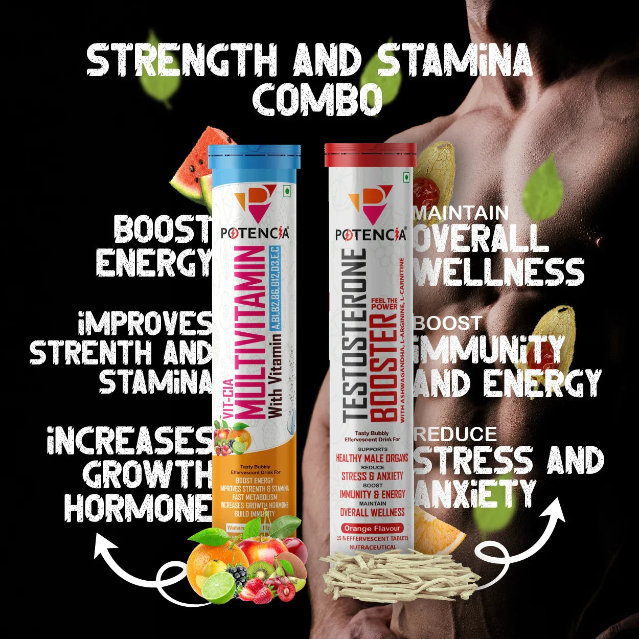 Testosterone Booster+Multivitamin Combo
