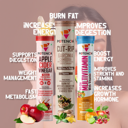 Apple Cider + Cutrip + Multivitamin Combo
