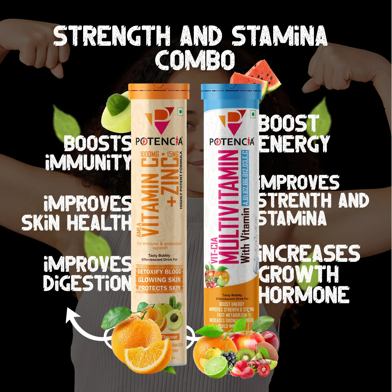 Vitamin C + Multi Vitamin Combo