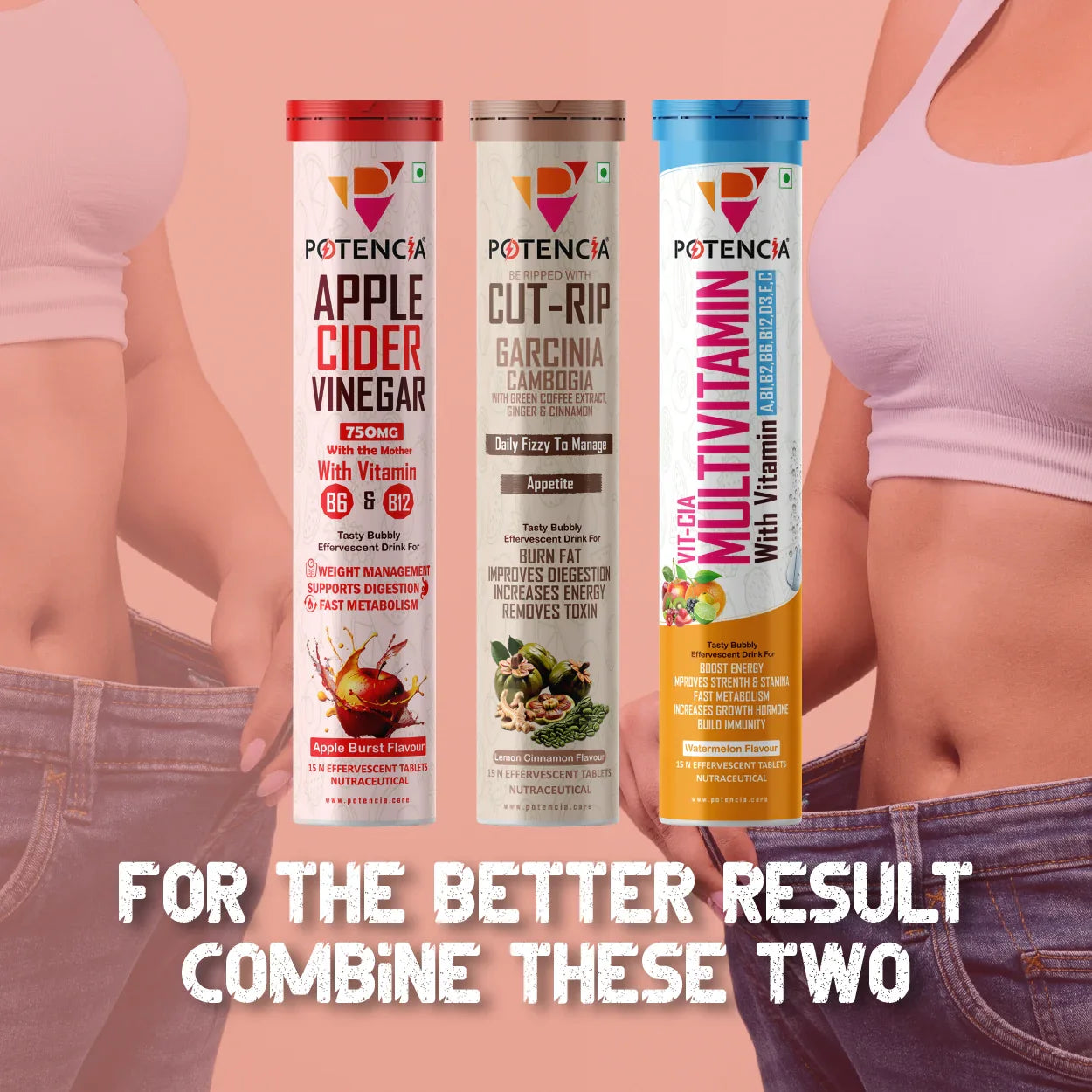 Apple Cider + Cutrip + Multivitamin Combo
