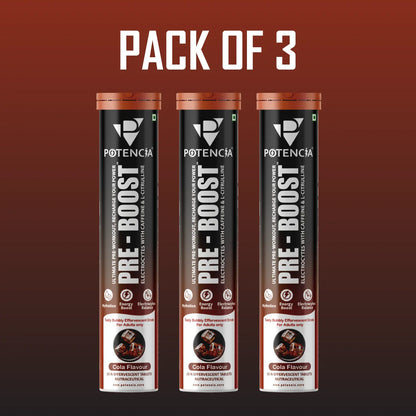 Pack of 3 Pre-Boost Cola