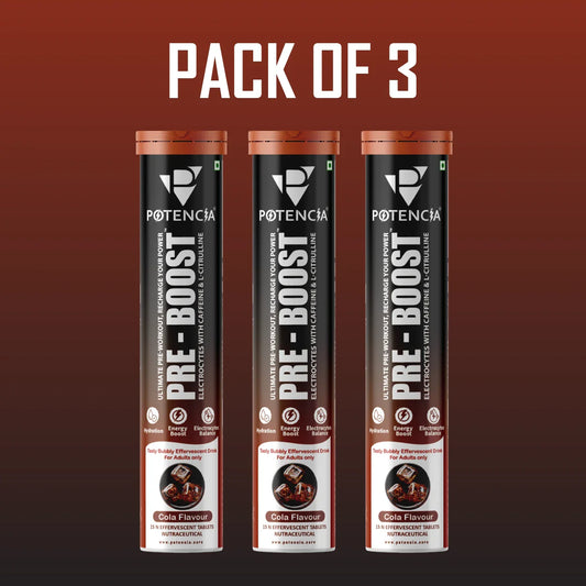 Pack of 3 Pre-Boost Cola