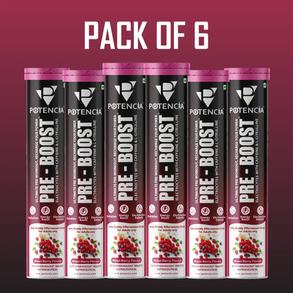 Pack of 6 Pre-Boost Mixed-Berry