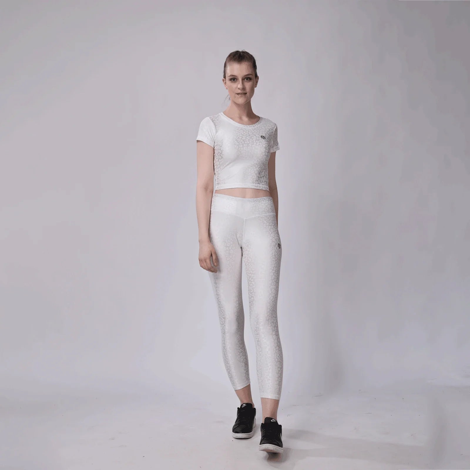 Dynamic Leopard Anti-Moisture Special Edition Crop Top & Tighty