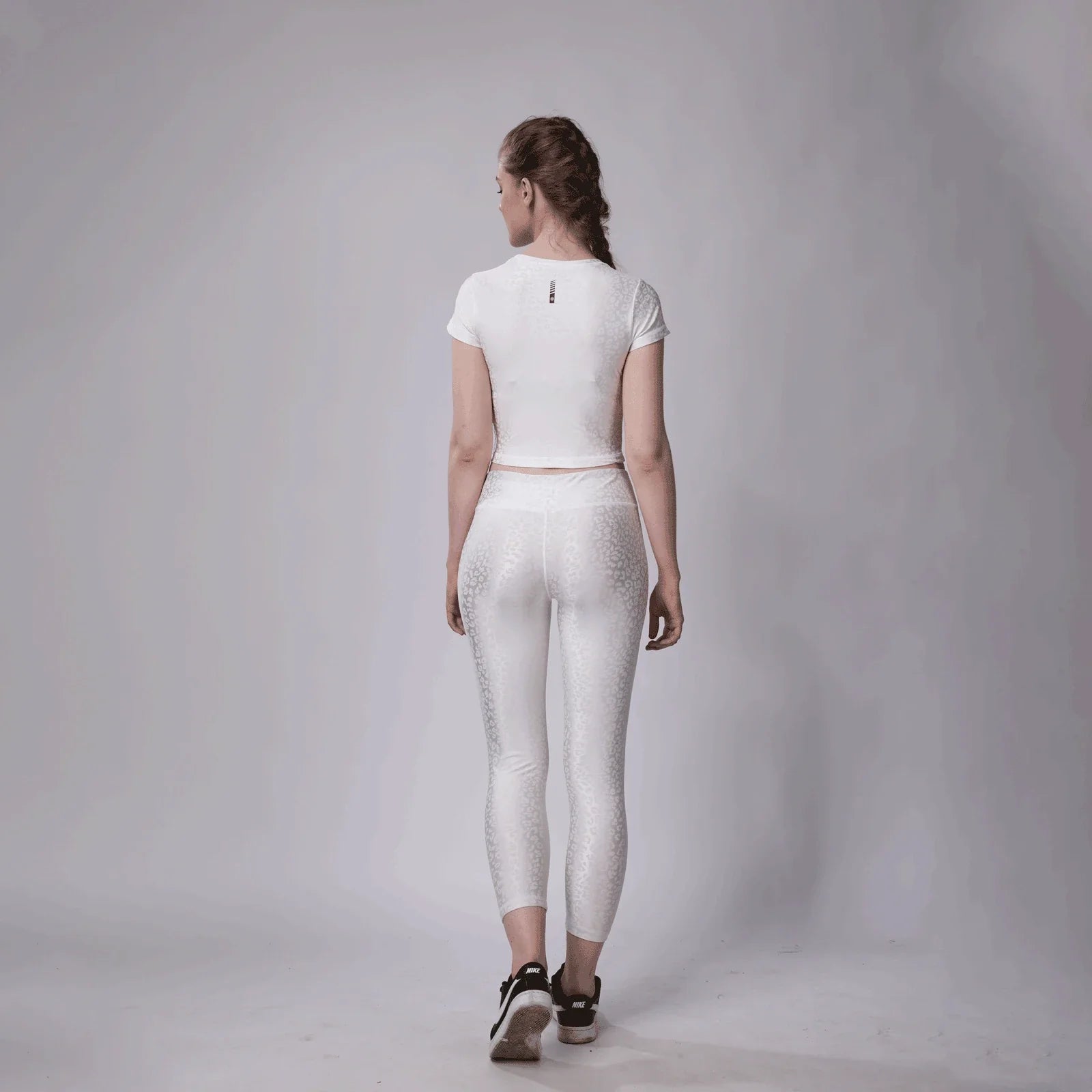 Dynamic Leopard Anti-Moisture Special Edition Crop Top & Tighty
