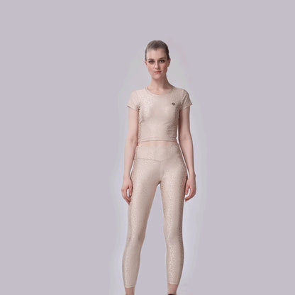 Dynamic Leopard Anti-Moisture Special Edition Crop Top & Tighty