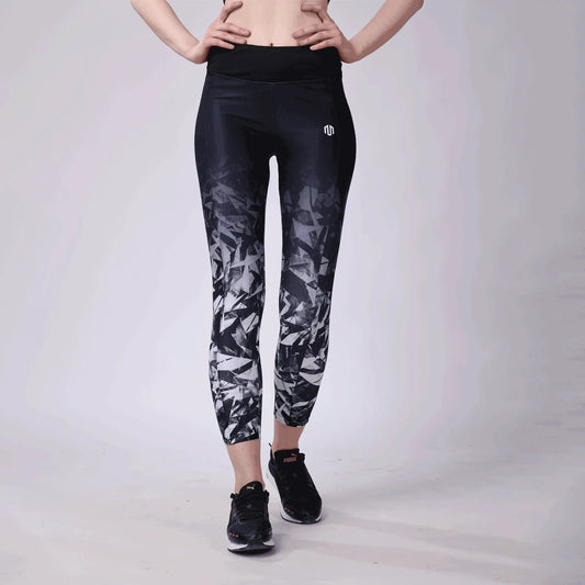 Girls Ombre Textured Leggings