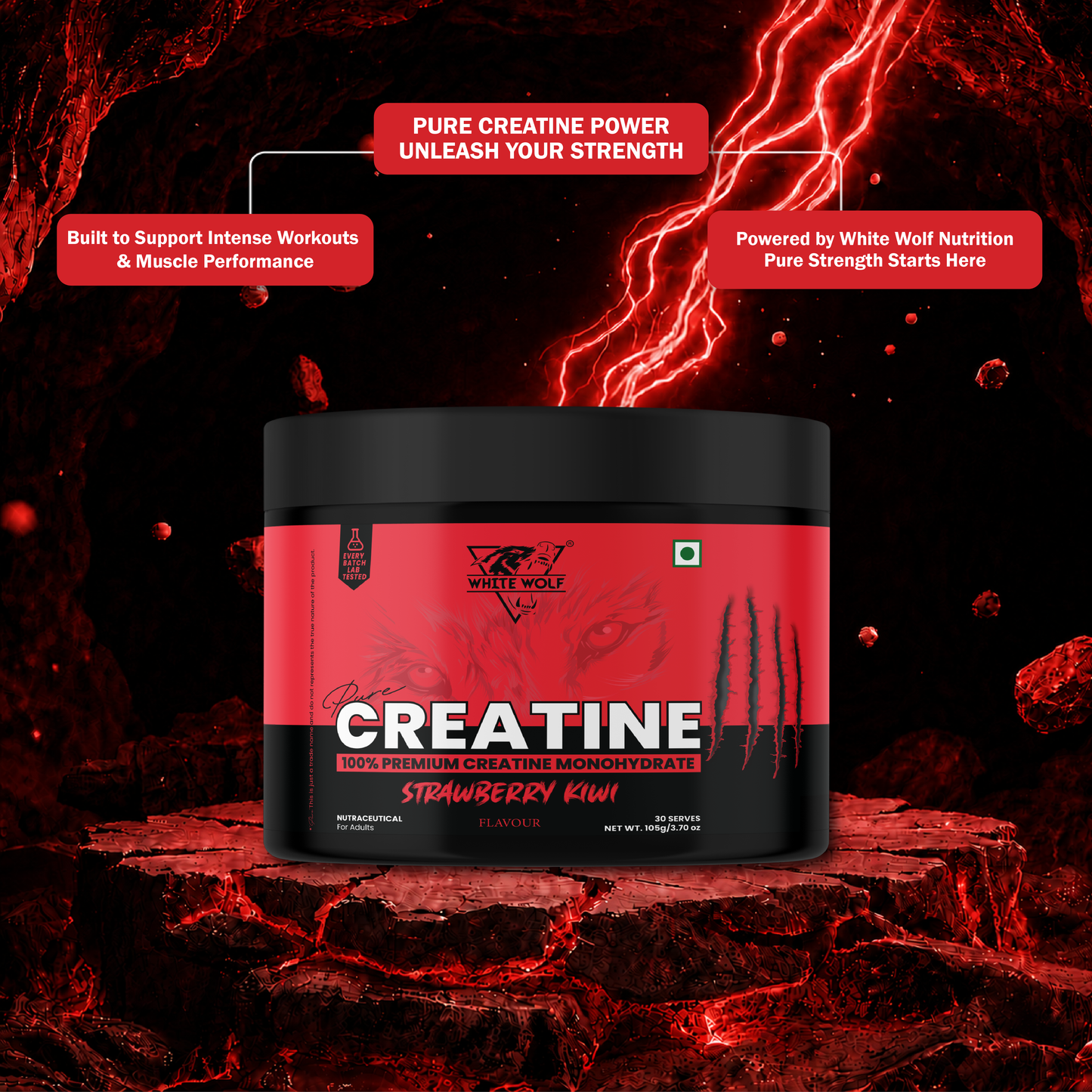 Pure Range Creatine Monohydrate Flavoured