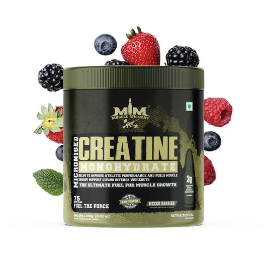 Micronised Creatine Monohydrate Flavoured | 100% Pure Creatine | 3.6g/Serve | 75 Servings