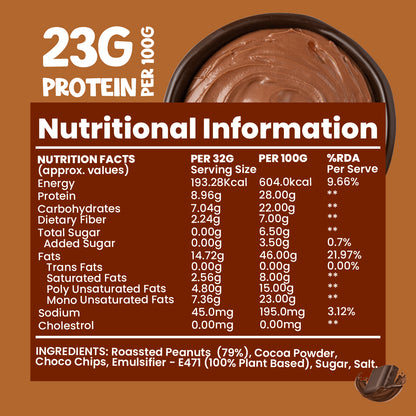 Potencia Chocolate Crunchy Peanut Butter 1 kg