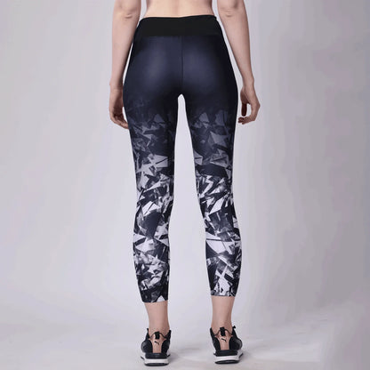 Girls Ombre Textured Leggings