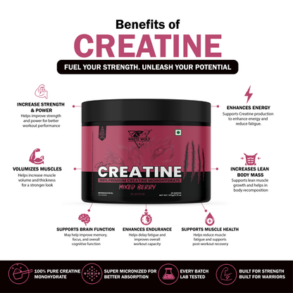 Pure Range Creatine Monohydrate Flavoured