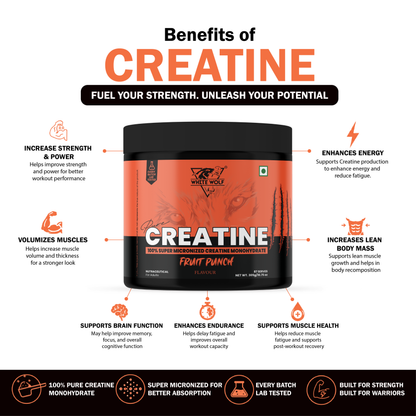 Pure Range Creatine Monohydrate Flavoured