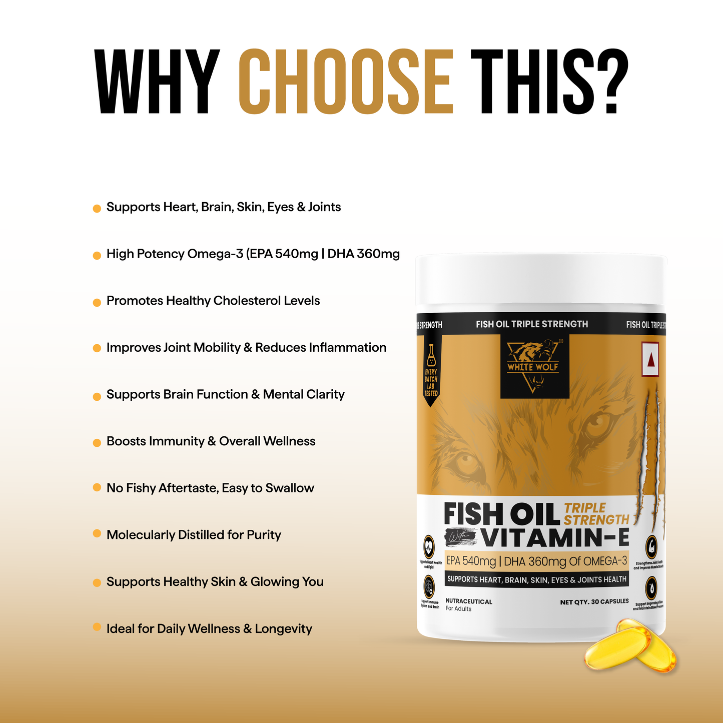 Fish Oil with Vitamin E