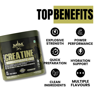 Creatine Monohydrate + HCL