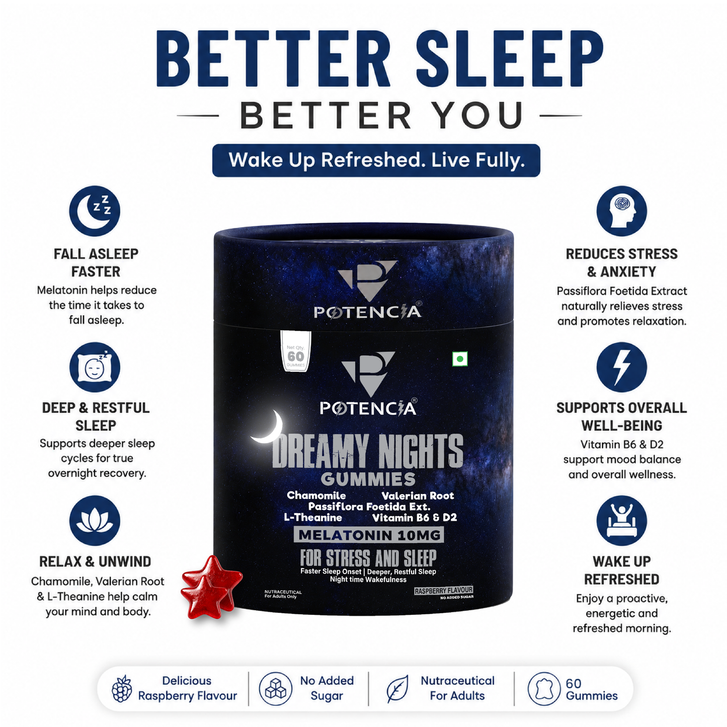 Sleep Gummie Dreamy Nights