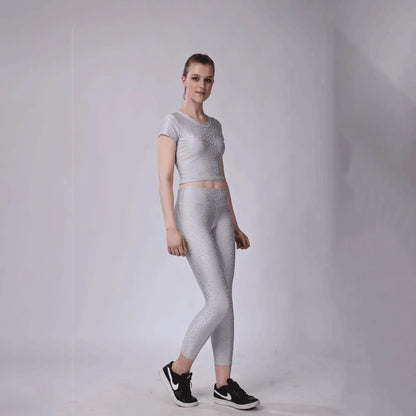 Dynamic Leopard Anti-Moisture Special Edition Crop Top & Tighty