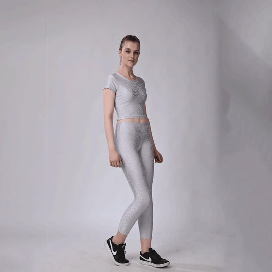 Dynamic Leopard Anti-Moisture Special Edition Crop Top & Tighty