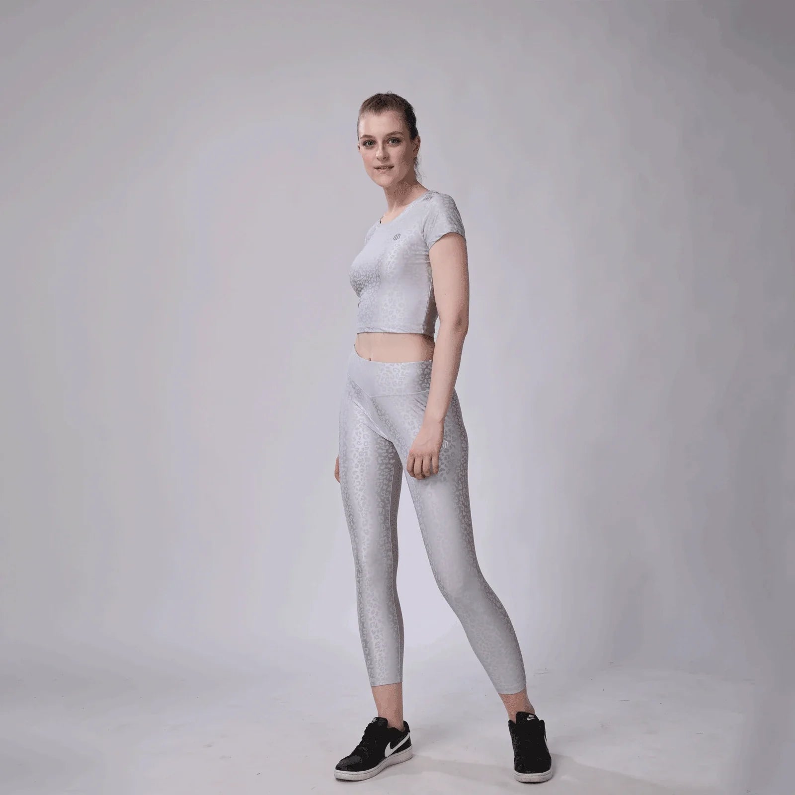 Dynamic Leopard Anti-Moisture Special Edition Crop Top & Tighty