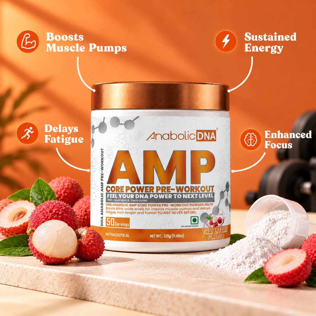 Anabolic DNA AMP  Core Pre-Workout