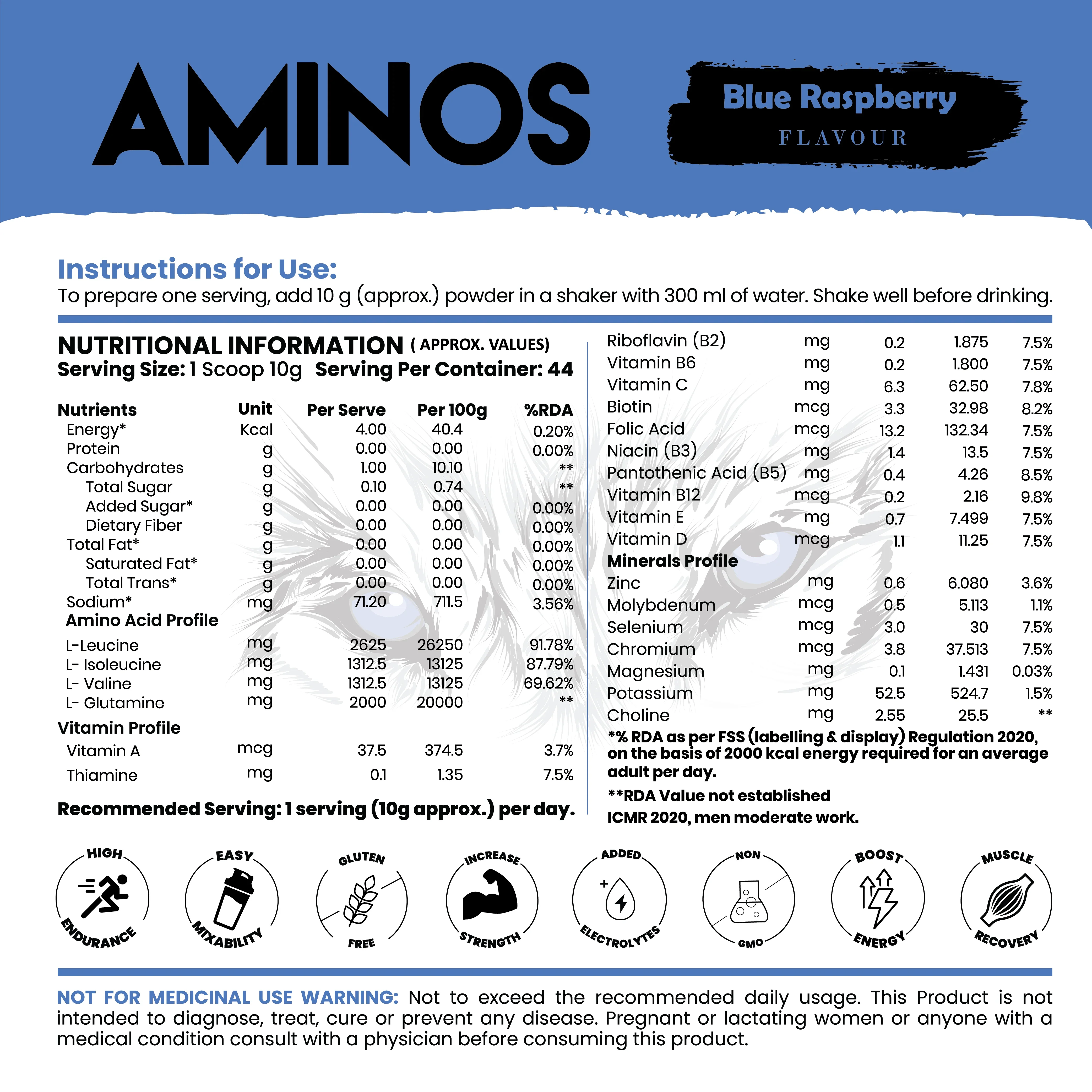 Essential Aminos BCAA