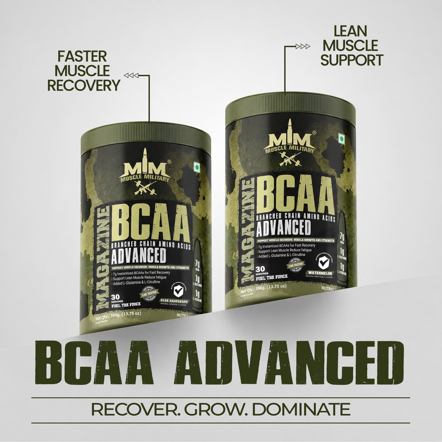 Magazine BCAA (Intra Workout Catalyst) | 13g/Serve | 30 Servings