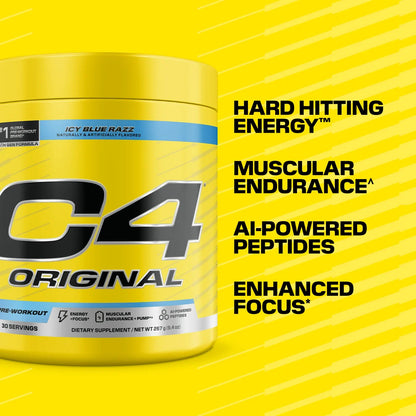 C4 Original Pre-Workout | Icy Blue Razz