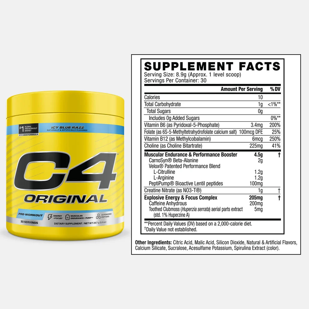 C4 Original Pre-Workout | Icy Blue Razz