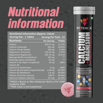 Calcium + Magnesium