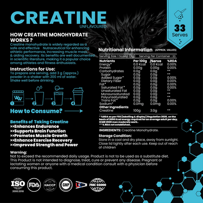 Pure Range Creatine Monohydrate