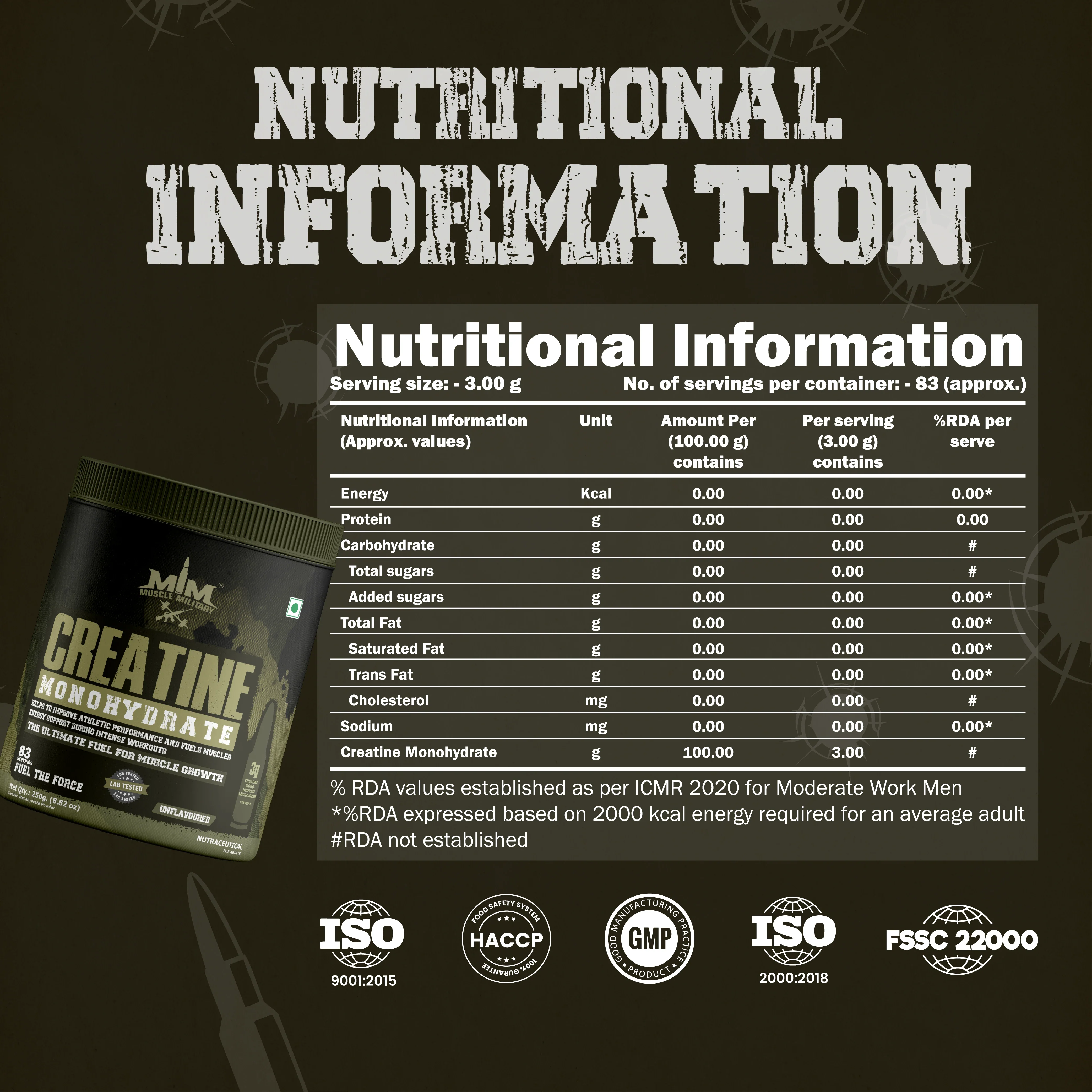 Creatine Monohydrate