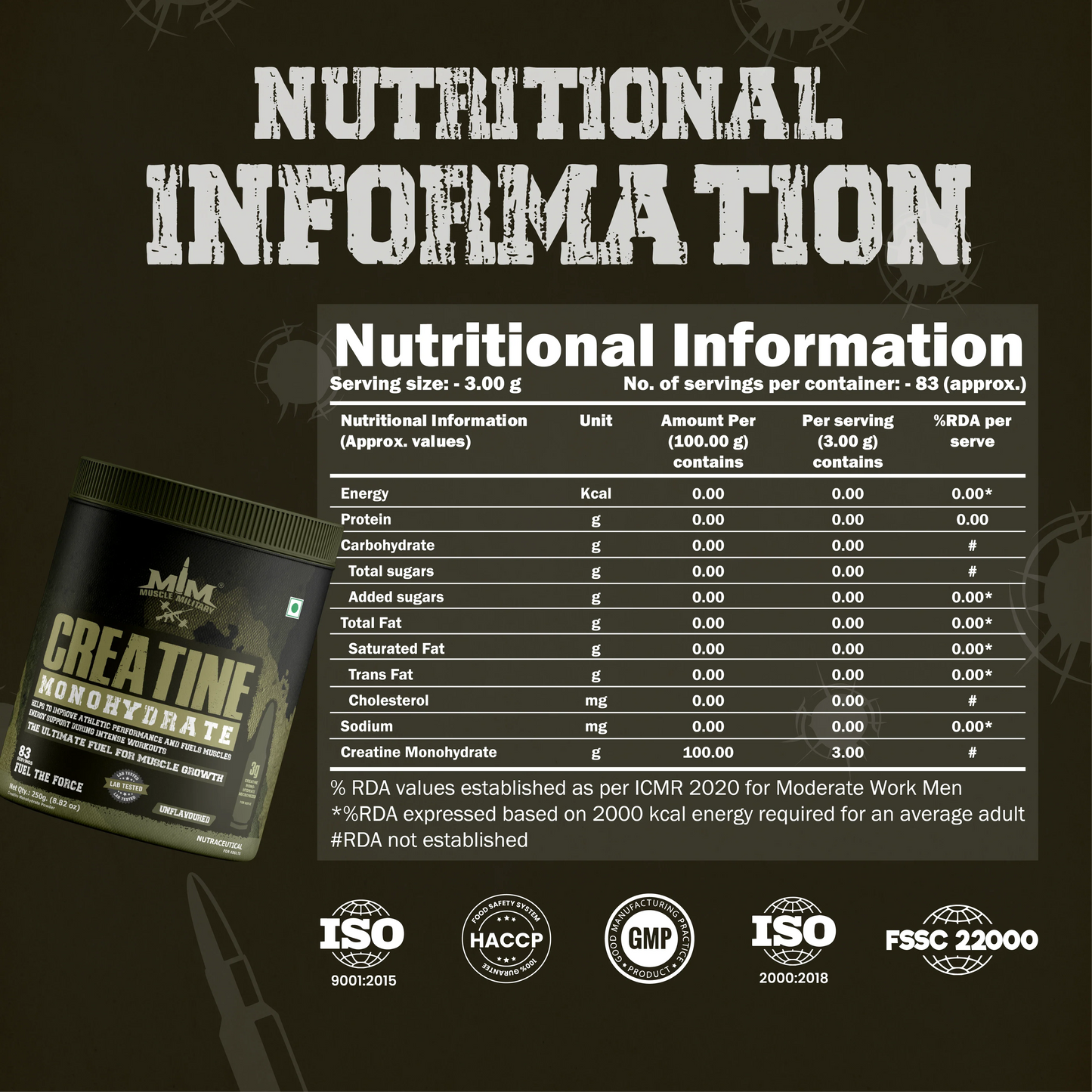 Creatine Monohydrate