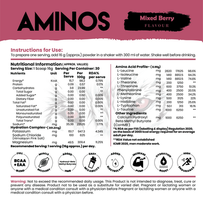 Essential Aminos EAA