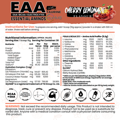 Essential Aminos (EAA) with MyHMB®