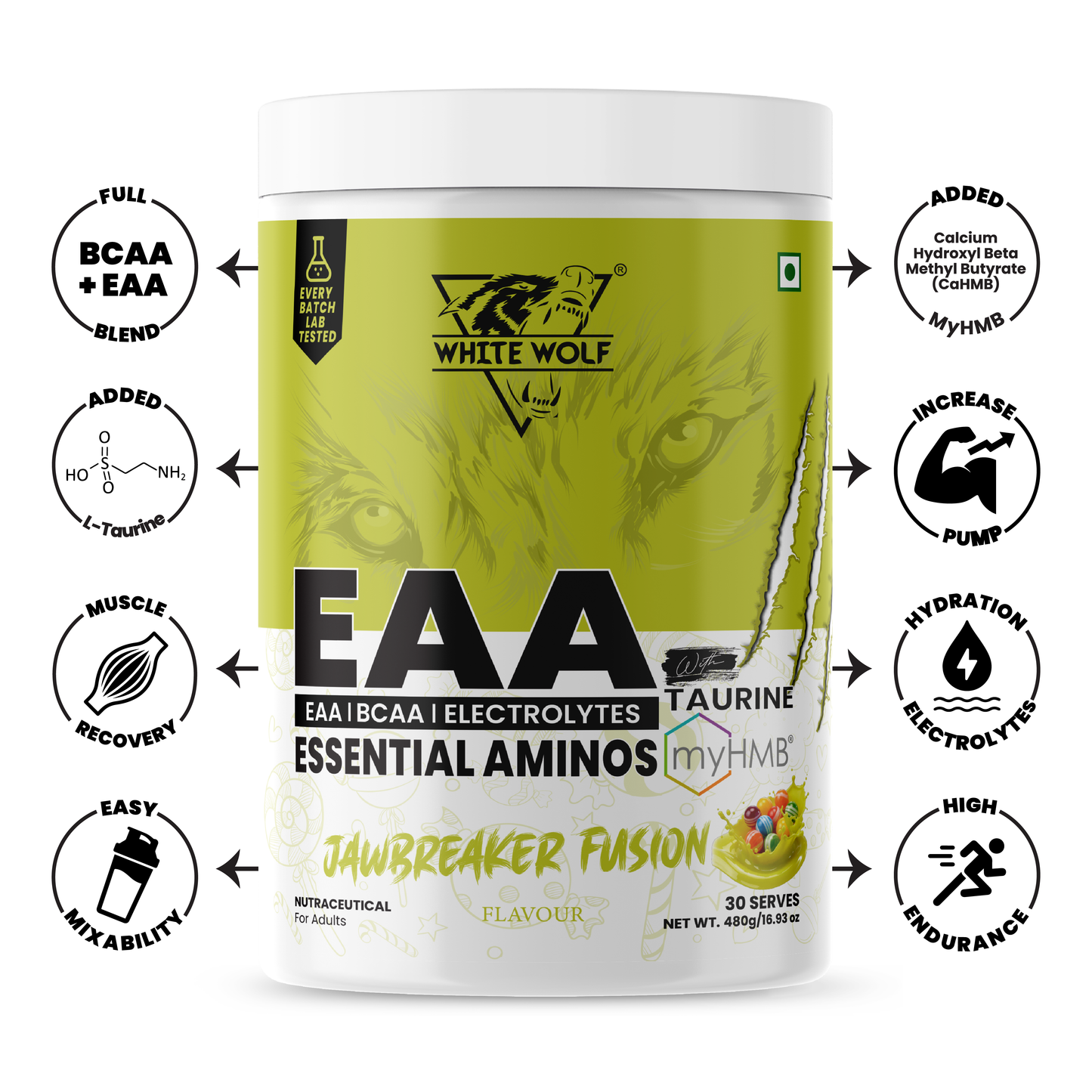 Essential Aminos (EAA) with MyHMB®