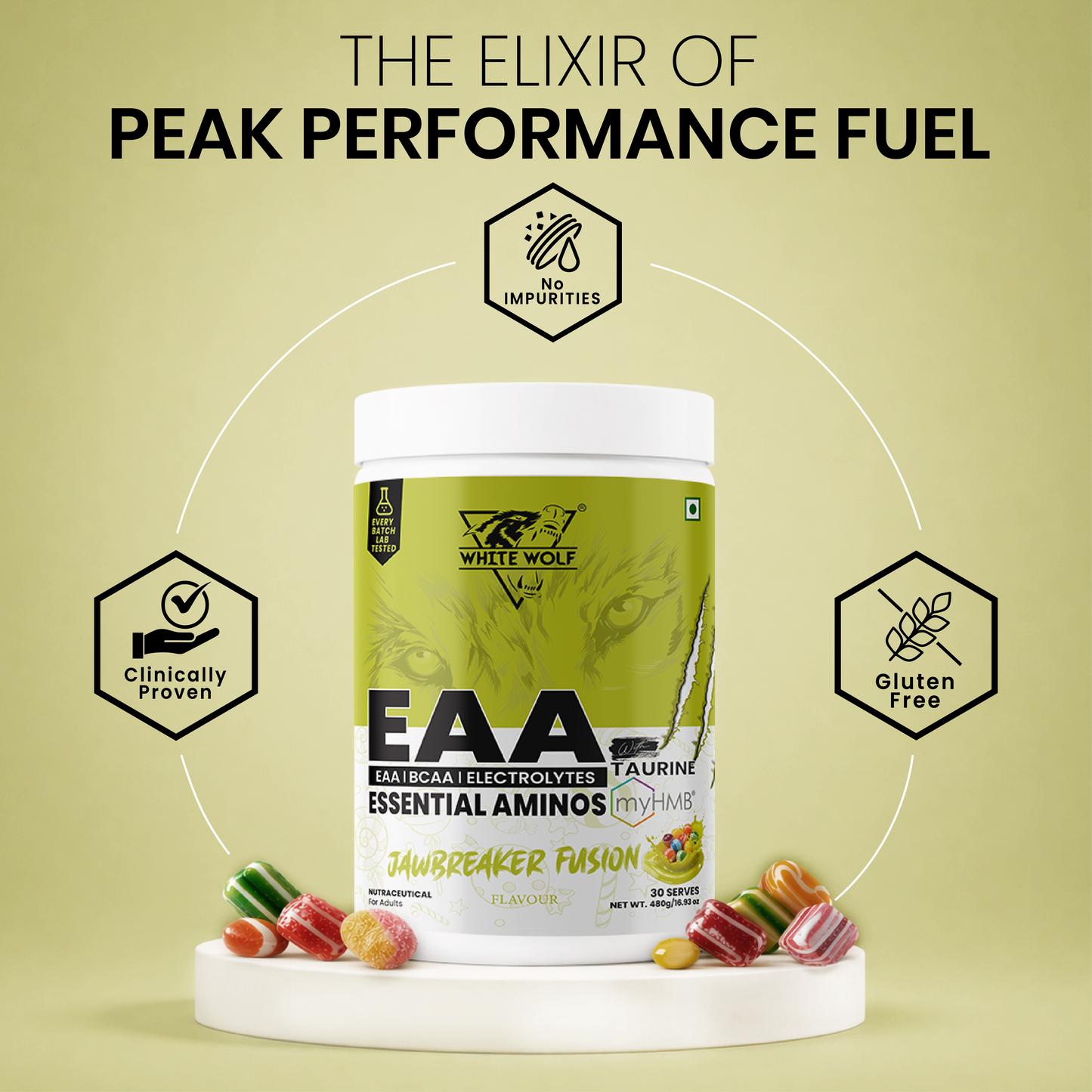 Essential Aminos (EAA) with MyHMB®
