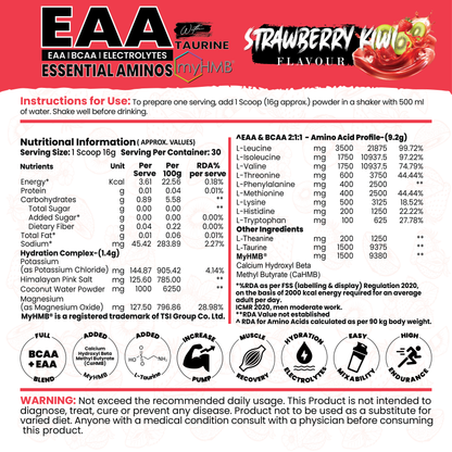 Essential Aminos (EAA) with MyHMB®